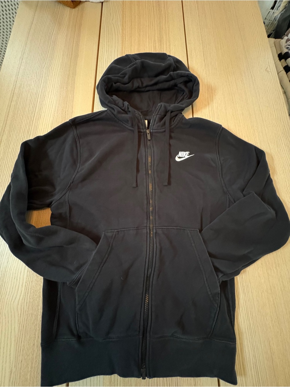 Nike Black Full-Zip Hoodie